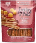 Dog, Loving Pets Soft Jerky Sticks Bacon Flavor (6 Oz). Fixed Price $26.37.