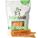 Nature Gnaws Beef Tendons Dogs (1LB) - Mixed Thickness Long Lasting For.... Fixed Price $36.84.