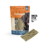 Omega Sticks For Dogs 15 Pack Natural Collagen Chews Wrapped Fish Skin. Fixed Price $14.99.