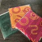 (3) *new*credelio Quattro Vet Medicine Promo Dog BANDANA24" Square/ Multi Color. Fixed Price $11.00.