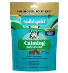 Solid Gold Calming Supplement For Dogs, Anxiety & Stress Relief, 60 Bacon Chews. Fixed Price $7.99.