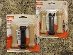 Nylabone Dura Chew Original And Chocolate Flavored Dog Toy, Small, 6 Count. Fixed Price $19.99.