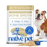 Native Pet Bone Broth For Dogs And Cats Chicken Powder Food T.... Fixed Price $36.27.