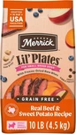 Merrick Lil Plates Grain Free Beef & Sweet Potato Dog Food Raw Bites 10 Lb. Fixed Price $44.78.