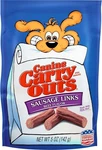 Canine Carry Outs Sausage Links Beef Flavor Dog Treats, 4.5OZ Bag. Fixed Price $9.99.