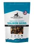 Salmon Snax Smoked Crispy Skin Premium Dog Treats, 12 Ounce Gluten Free. Fixed Price $22.00.