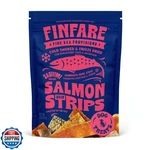 Finfare Freeze Dried Dog Treats, Salmon Skin Strips, Protein And OMEGA-3S, Gr. Fixed Price $20.00.