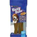 Purina Busy Bone Small & Medium Dog Peanut Butter Flavor Dental Treat. Fixed Price $15.01.