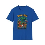 Unisex Softstyle T-shirt Broccoli Rock Star Guitar Music Funny Veggie Art. Fixed Price $17.96.