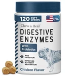 Probiotics For Dogs With Digestive Enzymes - 120 Soft Chews Supports Health.... Fixed Price $43.27.