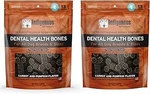 (2 Pack) Indigenous Dental Health Bones Carrot And Pumpkin Flavor - 17 Ounces. Fixed Price $73.77.