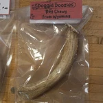 Doggie Doozies Muley Antler Chews From Wyoming. Fixed Price $30.00.