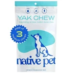 Native Pet Gluten & Lactose-free Yak Flavored Dental Chews For Dogs, Medium 3. Fixed Price $19.99.