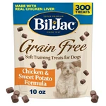 Bil-jac Grain-free Dog Training Treats, Chicken & Sweet Potato, 10 Oz. Fixed Price $16.36.