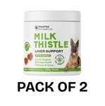 Best Milk Thistle For Dogs Liver Support & Detoxification Supplement Pack Of 2. Fixed Price $33.25.