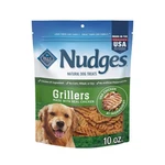 Blue Buffalo Nudges Grillers Natural Dog Treats Chicken Recipe 10 Ounce Bag. Fixed Price $15.19.