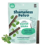 Shameless Pets Triple Mint Dental Chews For Dogs, 8 7.2 Ounce (pack Of 1). Fixed Price $12.87.