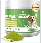 Vetriuntrix Dog Teeth Cleaning Powder - Tartar, Plaque & Bad Breath Remover 80G. Fixed Price $30.00.