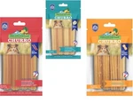 Himalayan Pet Supply Churro Dog Treats: 1 Cheese, Pb & Bacon (4 Sticks/bag). Fixed Price $21.99.
