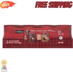 Flavor & New York Strip Cuts In Gravy Wet Dog Food Prime Variety Pack. Fixed Price $25.55.