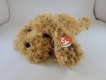 Ty Classic Golden Tan Baylee Puppy Dog 14" Fuzzy Shaggy Plush Tags. Fixed Price $9.60.