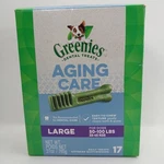 Greenies Aging Care Large Dental Dog Treats 27OZ 17 Count Chewy Natural. Fixed Price $28.45.