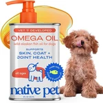 Native Pet Omega 3 Fish Oil For Dogs & Cats Wild Alaskan Salmon. Fixed Price $20.00.