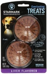 Starmark Everlasting Dog Treat Hard Chew Liver Medium - 2 Pack. Fixed Price $14.51.