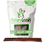 Nature Gnaws Beef Gullet Chews For Large Dogs 910" 50 Count Natural Jer.... Fixed Price $118.61.