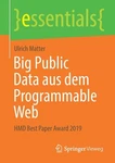 Big Public Data Aus Dem Programmable Web: Hmd Best Paper Awa.... Fixed Price $22.56.