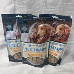 3 American Kennel Club L'il Champ Soft Moist Dog Treat Turky Chews Blue Buffalo. Fixed Price $17.99.