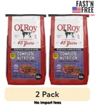 (2 Pack) Ol' Roy Complete Nutrition T-bone And Bacon Flavor Dry Dog Food, 46 Lb. Fixed Price $43.98.