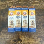 Arm & Hammer Tartar Control Enzymatic Toothpaste For Dogs Beef Flavor 4 Pack. Fixed Price $19.99.