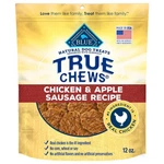 Blue Buffalo True Chews Chicken & Apple Sausage Recipe Treats For Dog (12 Oz). Fixed Price $18.99.