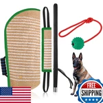 Leyndo 4 Pcs Dog Training Set Include Sleeve Pillow Tug Toy Stick. Fixed Price $99.73.
