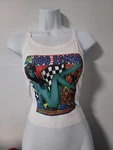 Rob Zombie Hand Cropped Tank Top American Musiic Made Strip Sheri Moon Shirt. Fixed Price $26.35.