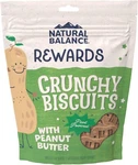 Natural Balance Rewards Crunchy Biscuits, Peanut Butter, Grain-free Dog Treats. Fixed Price $19.99.