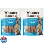 Wonder Bound Beef Gullet Sticks Dog Treats 50 Pack 5-6 Inch Highly Digestible Mi. Fixed Price $46.55.