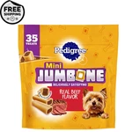 Pedigree Mini Jumbone Small Dog Treats Beef Flavor 35 Count Chewy. Fixed Price $17.91.