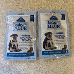 Baby Blue Training Natural Puppy Soft Dog Treats, Savory Chicken 4-OZ Bag. Fixed Price $14.95.
