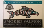 Alaska Smokehouse Naturally Wild Smoked Salmon Oz Box 8/29 Native Style. Fixed Price $18.95.