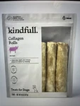 Rawhide Alternative Collagen Roll Beef Flavor Dog Treat Kindfull 8 Oz. Fixed Price $12.99.
