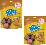 2 Pack Nylabone Nubz Natural Dog Treats Allergen-free Peanut Butter Large, 15 Ct. Fixed Price $49.99.