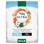 Ultra Weight Management Chicken Lamb Salmon Dry Dog Food 24LB Bag. Fixed Price $63.00.