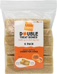 Ultra Chewy Bacon And Cheese Double Treat Bones: 2.8 Ounce (pack Of 6). Fixed Price $20.48.
