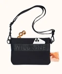 Wild One Dog Treat Pouch & Poop Bag Dispenser Wear 2 Ways Crossbody (black) Bnwt. Fixed Price $22.99.