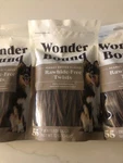 Wonder Bound Peanut Butter Flavor Rawhide Free Twists (3-PACK) Exp. 5/27. Fixed Price $29.99.