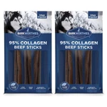 Barkworthies 95% Collagen Sticks, 2 Pack Odor Free Bully Natural Dog Chew. Fixed Price $24.99.