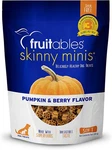 Fruitables Skinny Mini Dog Treats Pumpkin & Berry Flavor 5 Ounces. Fixed Price $11.65.