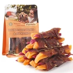 Furmate Dog Jerky Treats Duck Wrapped Orange Purple 1.06 Ounce (pack Of 10). Fixed Price $25.72.